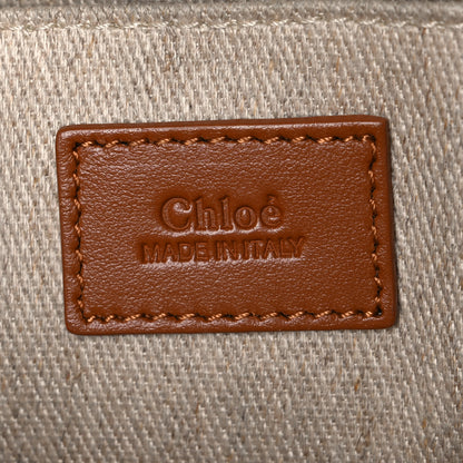 Chloe Calfskin Medium Woody Tote Caramel 6 of 10