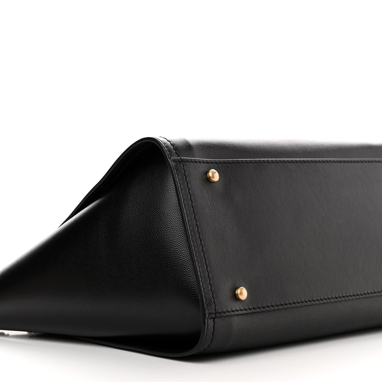 Caviar Small Studded Deauville Tote Black