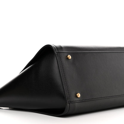 Chanel Caviar Small Studded Deauville Tote Black 9 of 10
