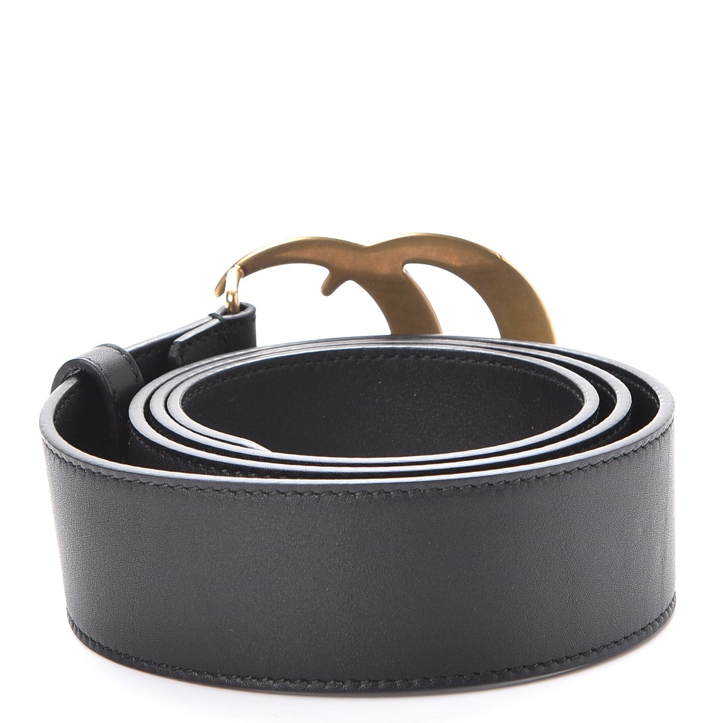 Calfskin Double G 40mm Belt 85 34 Black