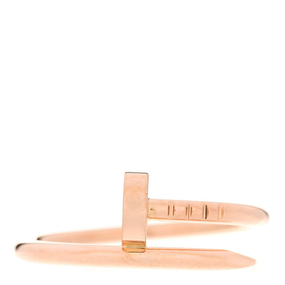 Cartier 18K Pink Gold Small Juste Un Clou Ring 54 7 1 of 4
