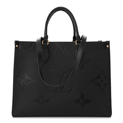 Louis Vuitton Empreinte Monogram Giant Onthego MM Black 1 of 10