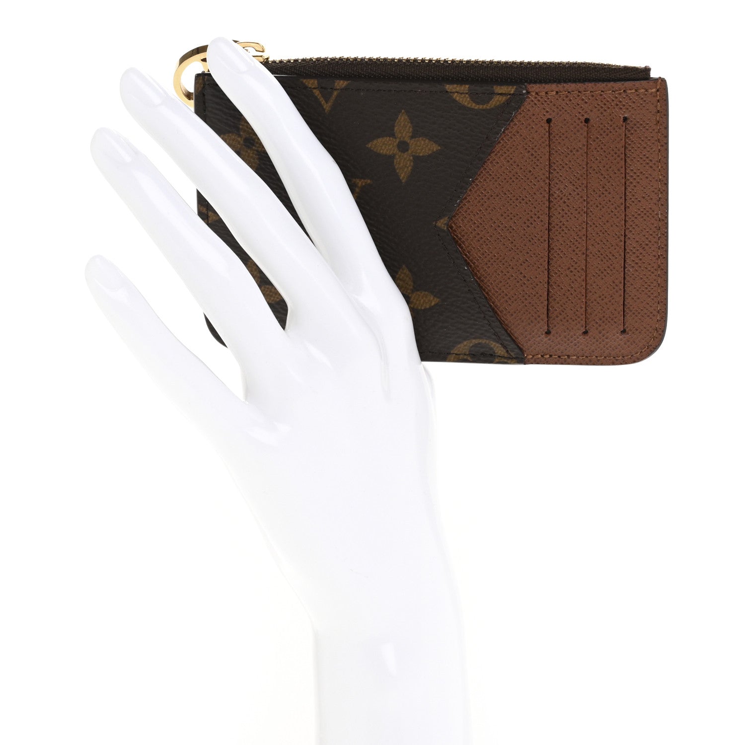 Louis Vuitton Monogram Zipped Romy Card Holder 2 of 10
