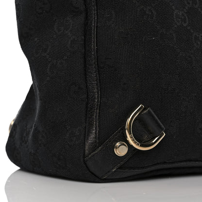 Gucci Monogram Large Abbey Tote Black 12 of 14