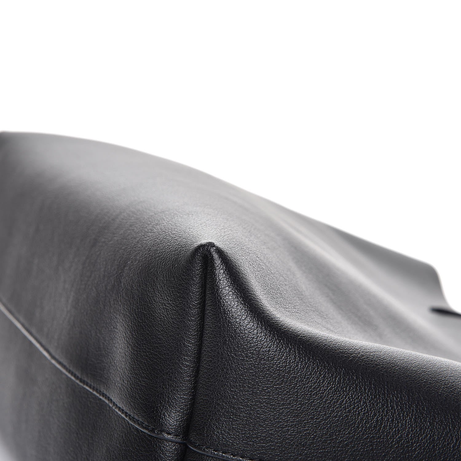 Saint Laurent Calfskin Large Shopping Tote Black 11 of 11
