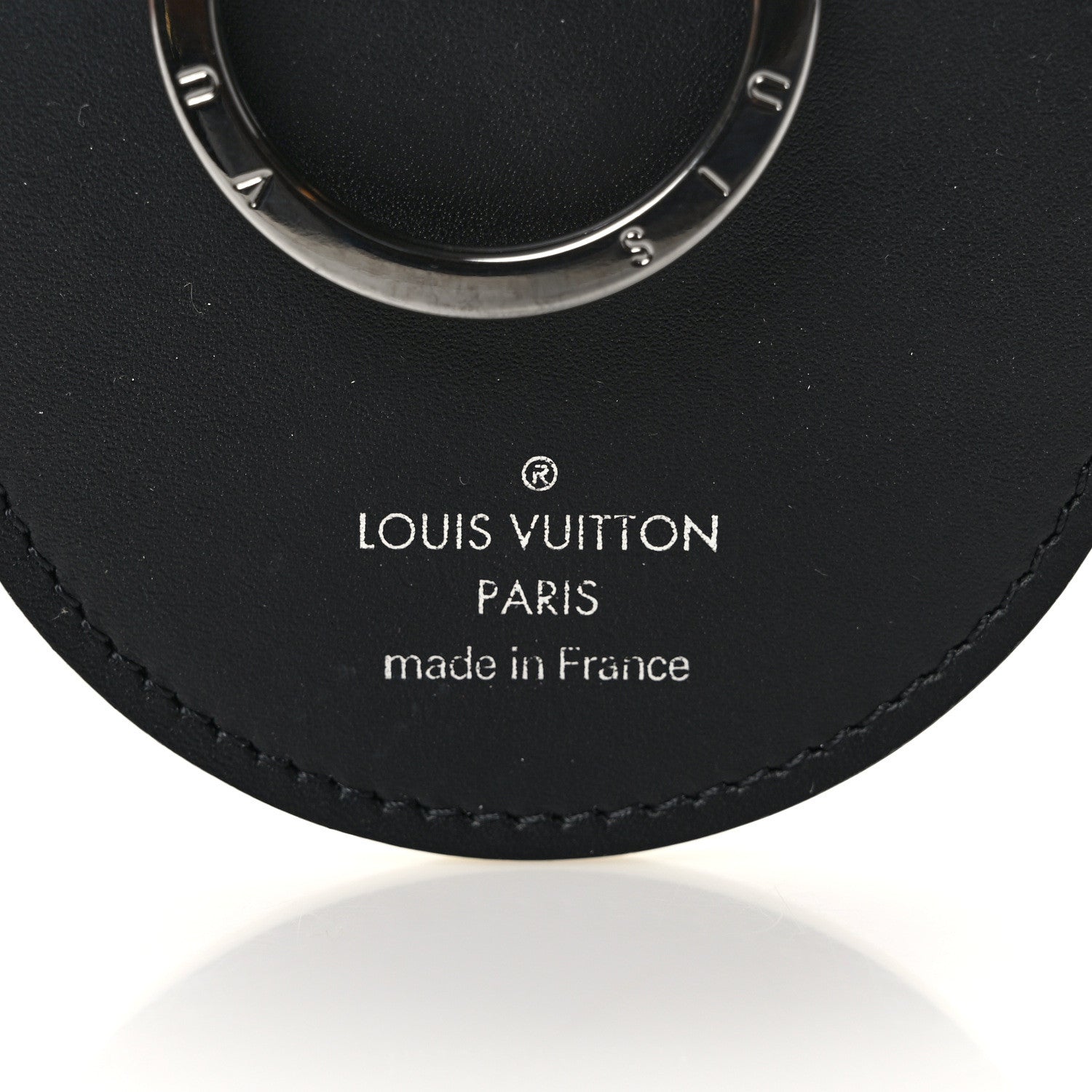 Louis Vuitton Monogram Eclipse Illustre Vivienne Bag Charm Key Holder Black 3 of 4