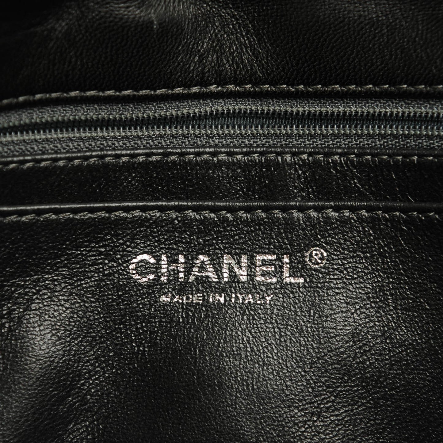 Patent Quilted Jumbo Single Flap Green