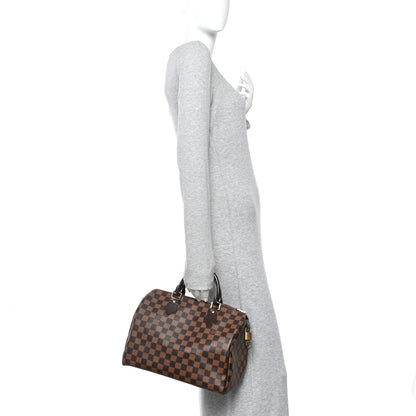 Louis Vuitton Damier Ebene Speedy 30 2 of 10
