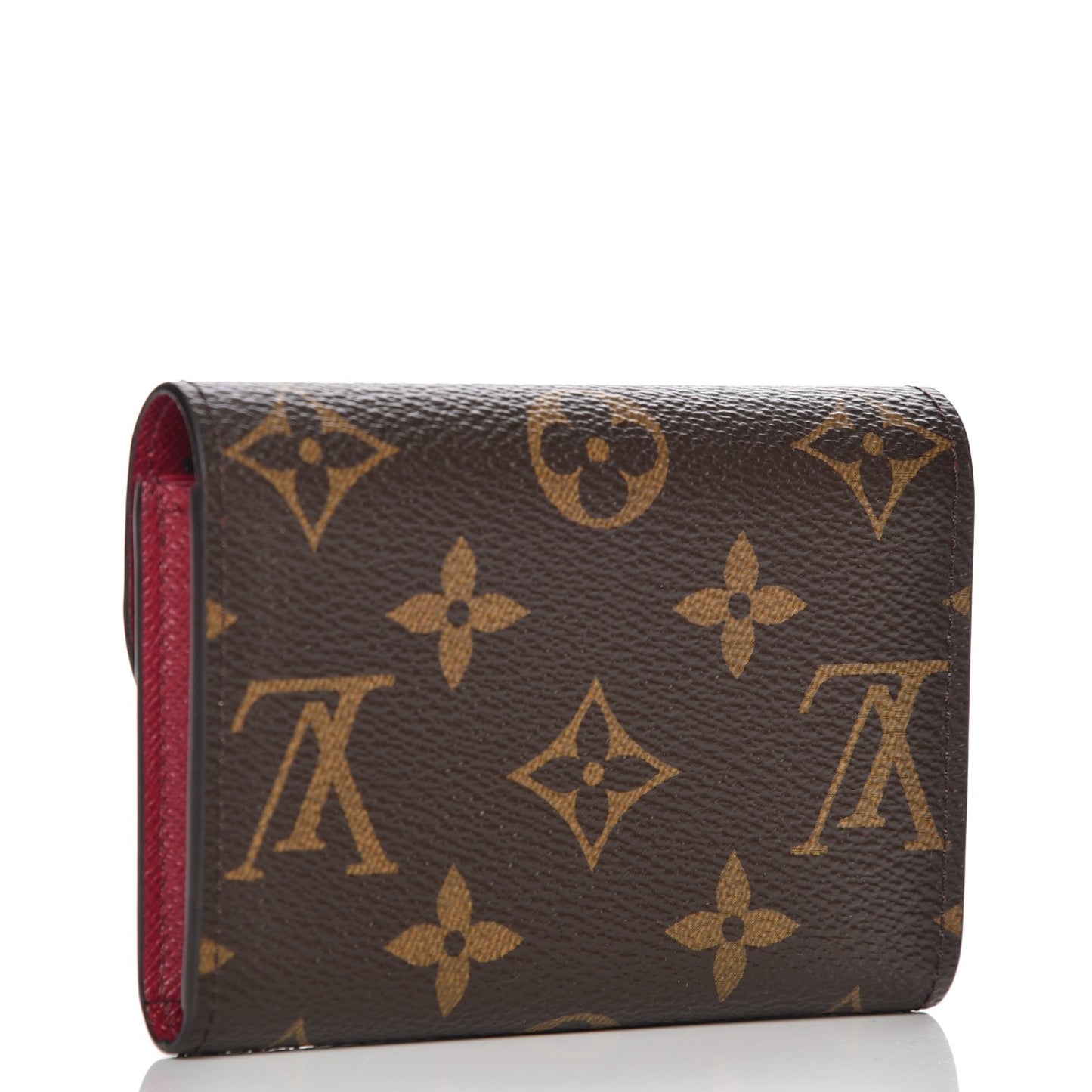 Monogram Rosalie Coin Purse Fuchsia