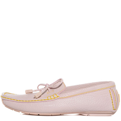 Louis Vuitton Calfskin Silverstone Moccasin Loafers 37 Rose 1 of 7