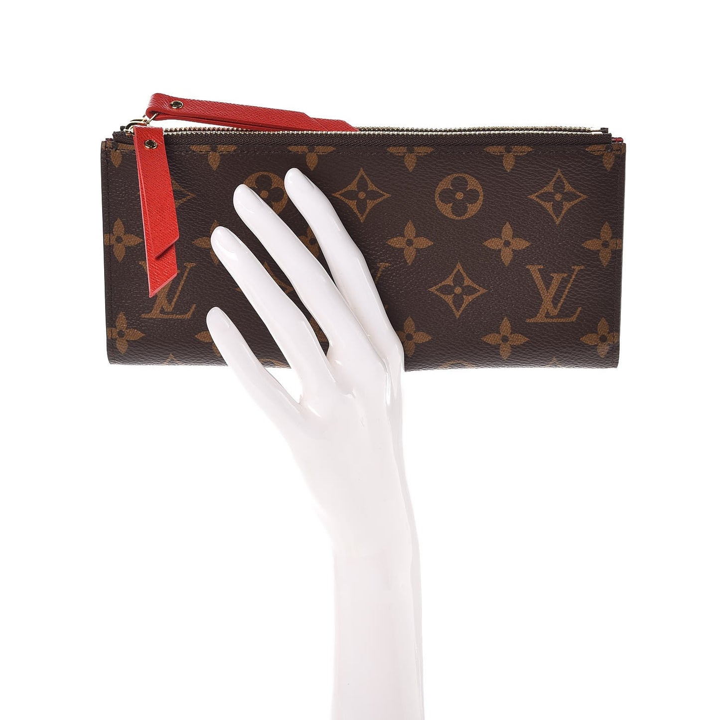 Monogram Adele Wallet Coquelicot
