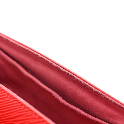 Louis Vuitton Epi Twist Shoulder Bag MM Coquelicot 10 of 11