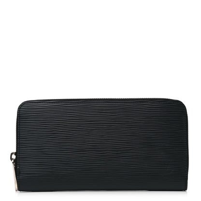 Louis Vuitton Epi Zippy Wallet Black 1 of 8