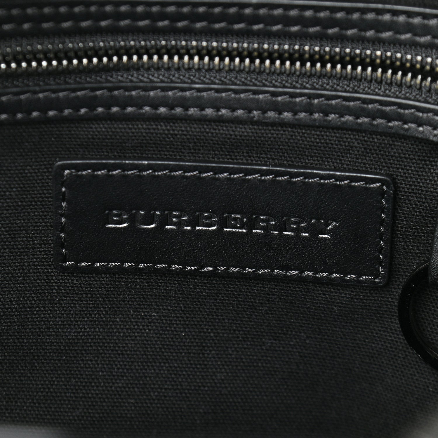 Burberry Smoked Check Backpack Black Brown 6 of 9