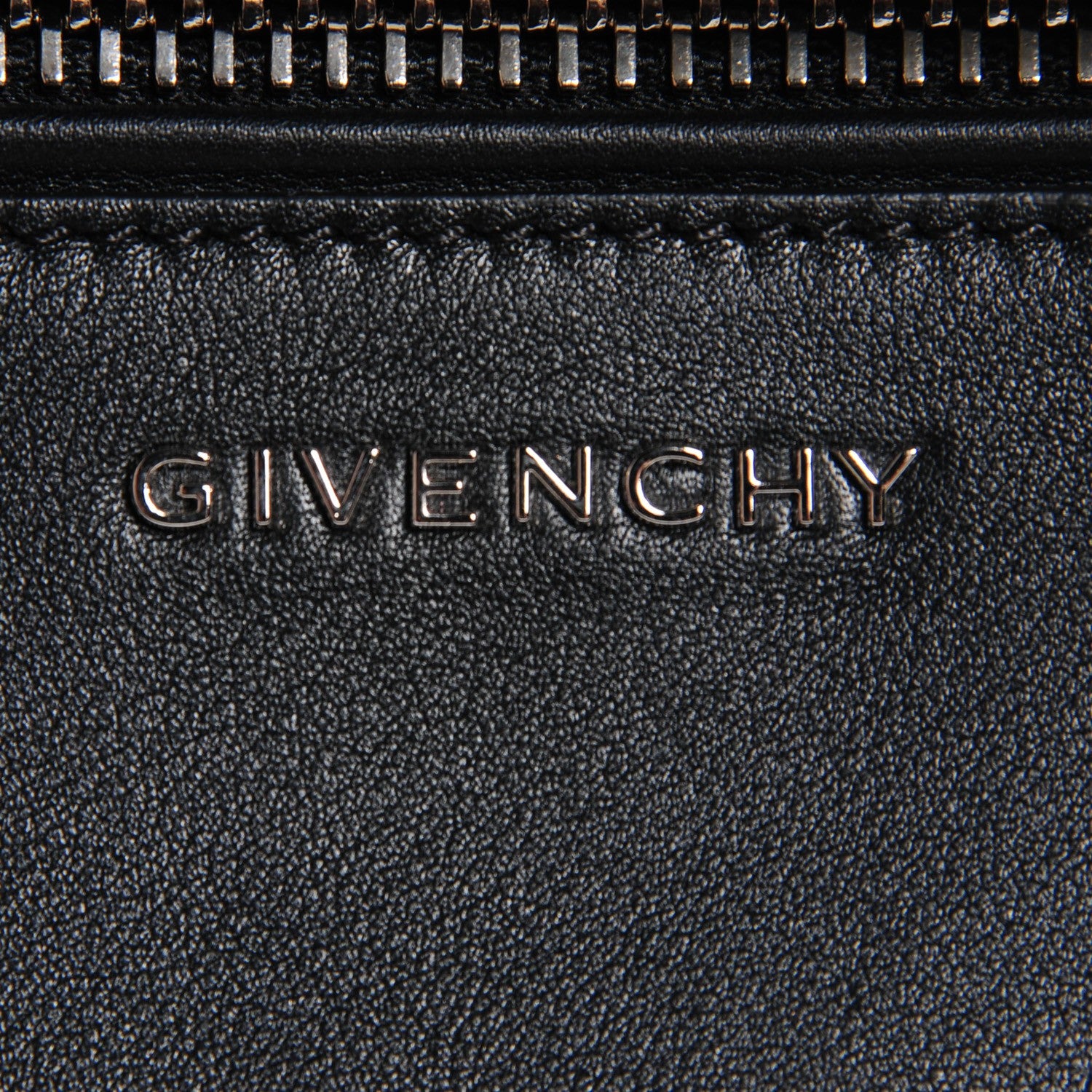 Givenchy Calfskin Medium Bi-Color Pandora Pure Flap Bag Black White 6 of 9