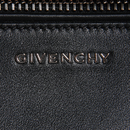 Givenchy Calfskin Medium Bi-Color Pandora Pure Flap Bag Black White 6 of 9