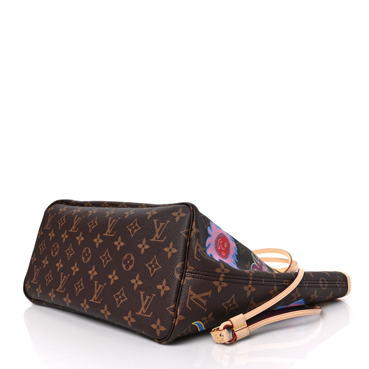 Louis Vuitton LV X YK Monogram Faces Neverfull MM 9 of 9
