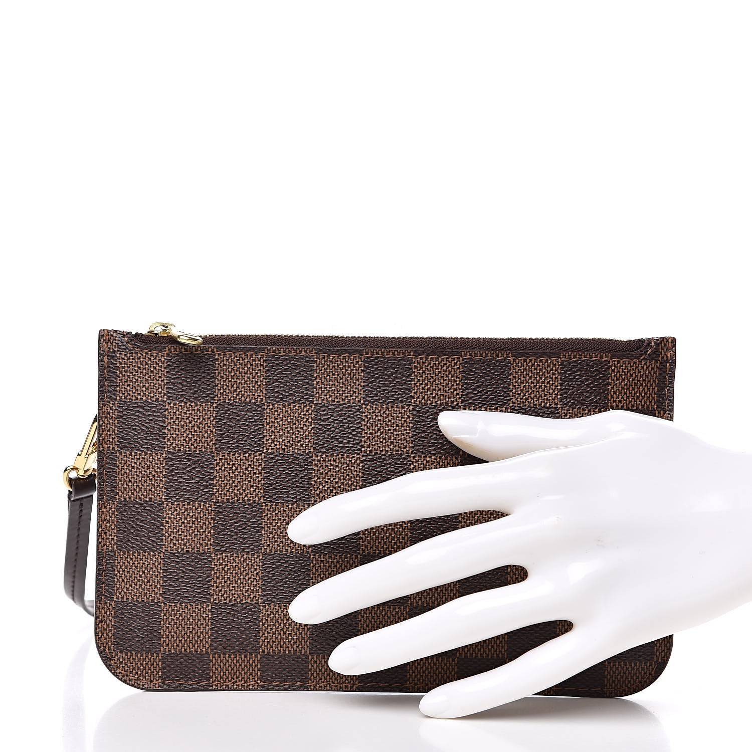 Louis Vuitton Damier Ebene Neverfull PM Pochette 2 of 8