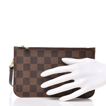 Louis Vuitton Damier Ebene Neverfull PM Pochette 2 of 8