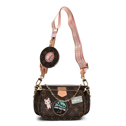Louis Vuitton Monogram My LV World Tour Multi Pochette Accessories Rose Clair 1 of 10