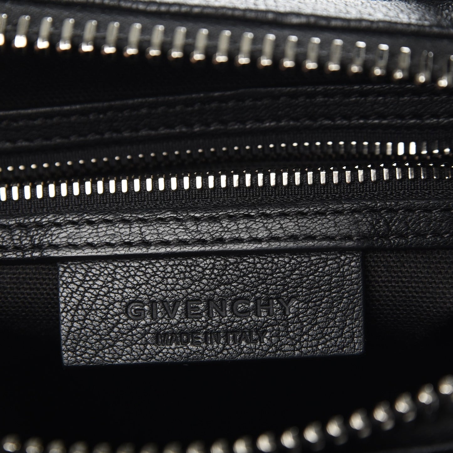 Sugar Goatskin Mini Antigona Black