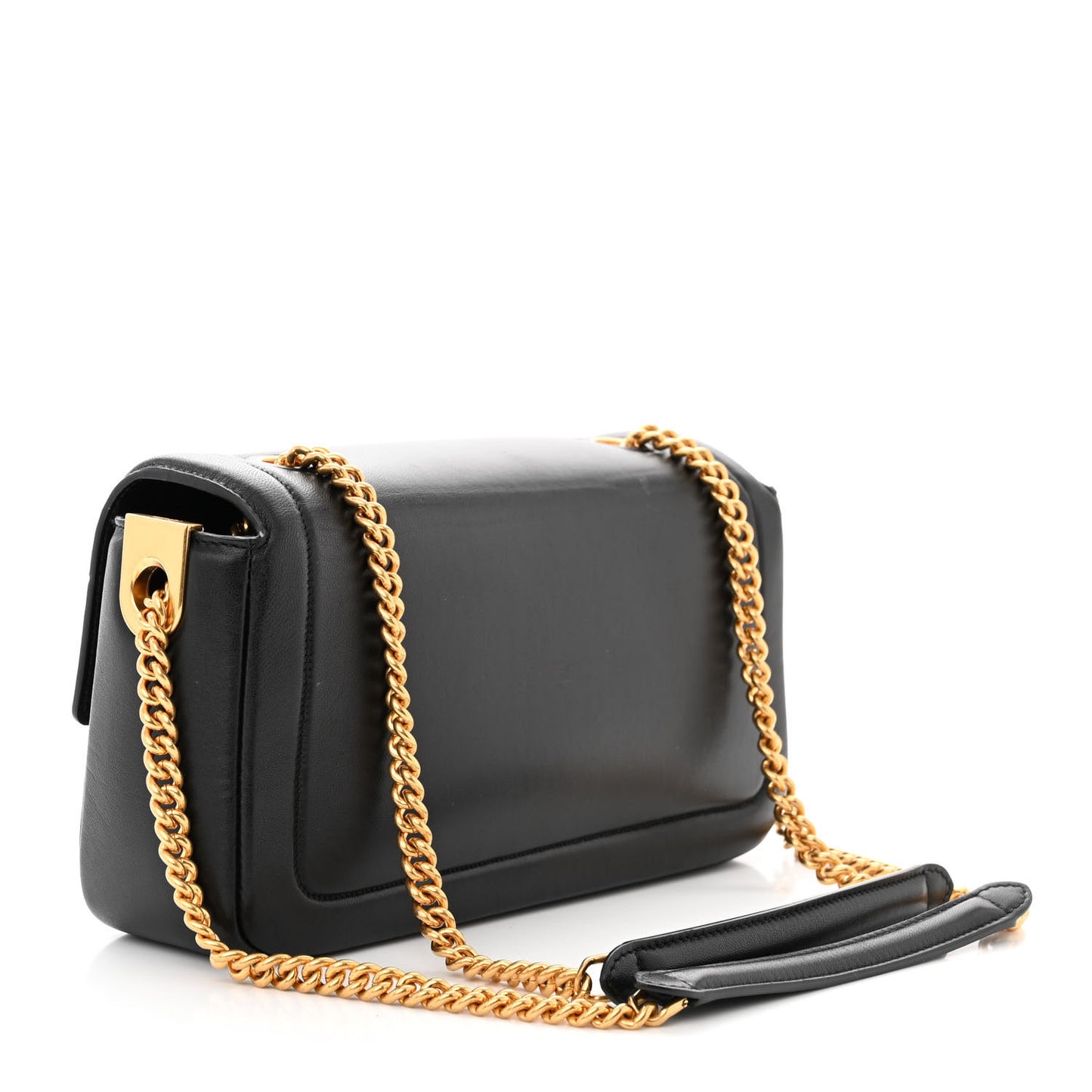 Nappa Apolo Chain Baguette Black