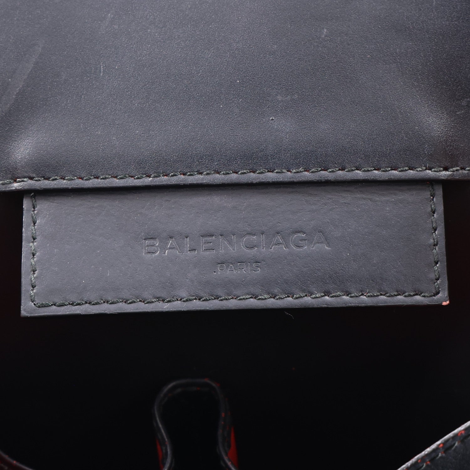 Balenciaga Veau Papier A5 Zip Around Tote Blue Rouge 6 of 10