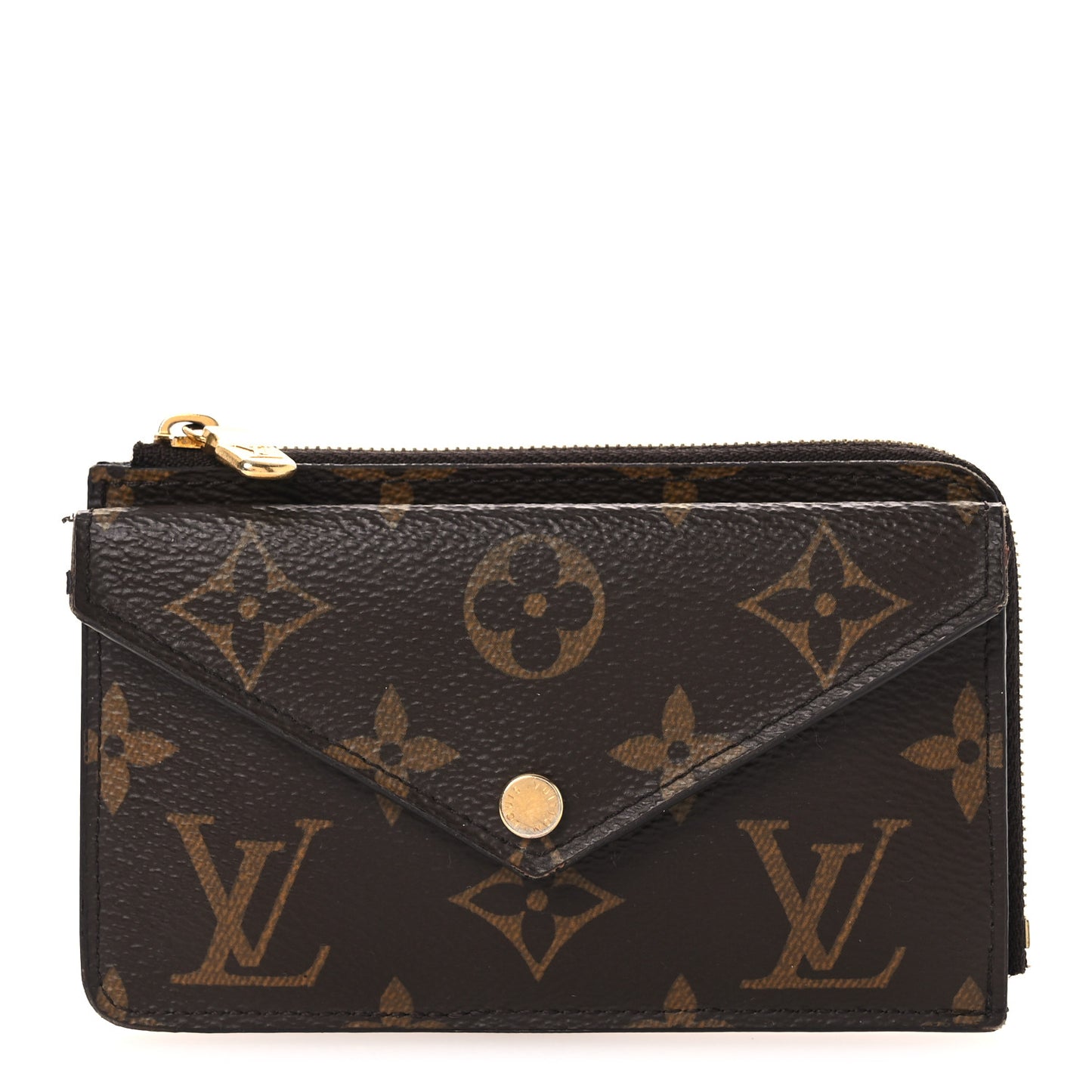 Monogram Recto Verso Card Holder Black