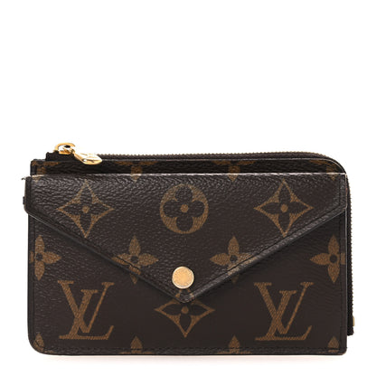 Louis Vuitton Monogram Recto Verso Card Holder Black 1 of 11