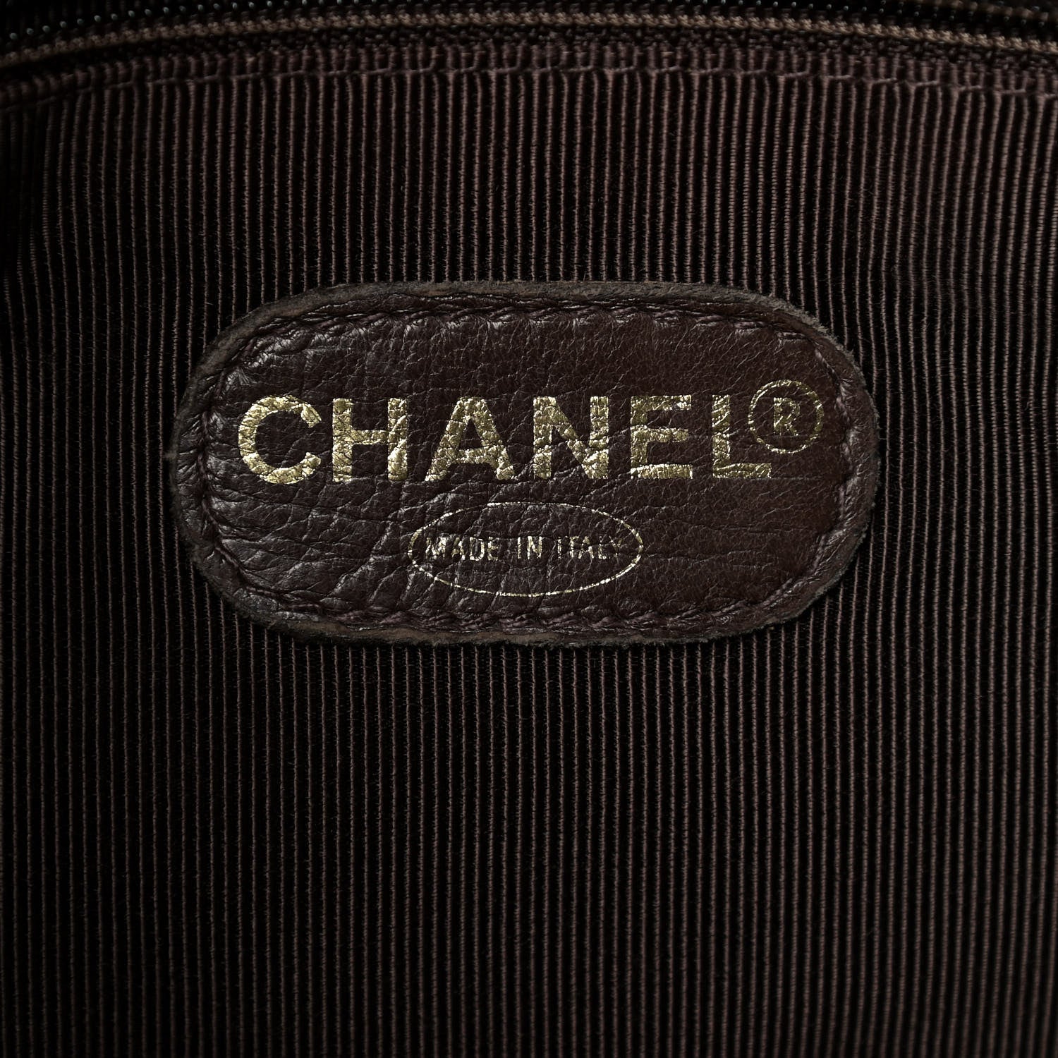 Chanel Lambskin Quilted Tote Brown 6 of 9