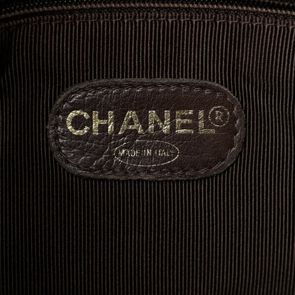 Chanel Lambskin Quilted Tote Brown 6 of 9