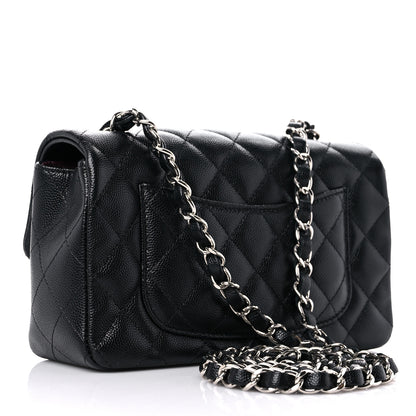 Chanel Caviar Quilted Mini Rectangular Flap Black 3 of 10
