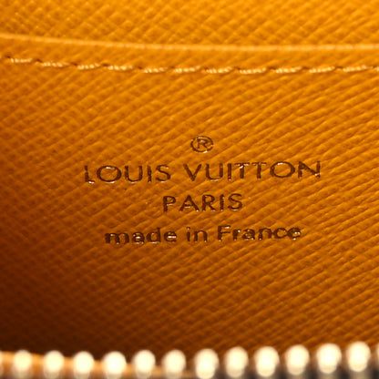 Louis Vuitton Monogram 2022 Christmas Animation New York Soho Zippy Coin Purse Yellow 6 of 6