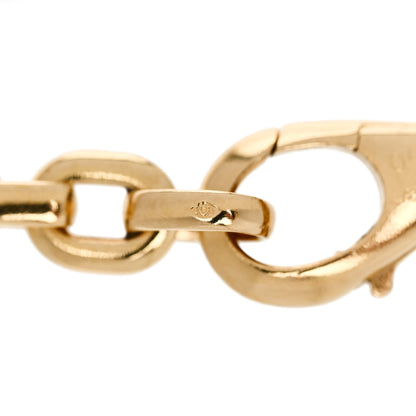 Cartier 18K Yellow Gold Meplat Link Chain Bracelet 4 of 4