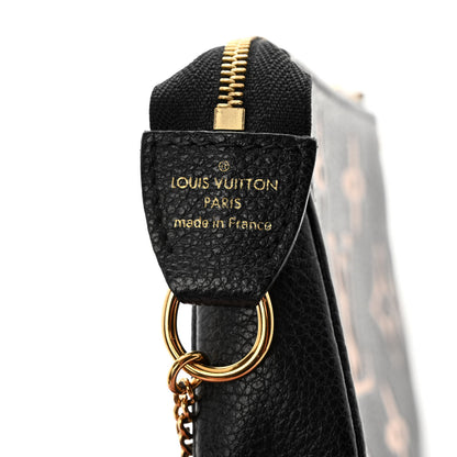 Louis Vuitton Empreinte Monogram Giant Mini Pochette Accessories Black 6 of 9