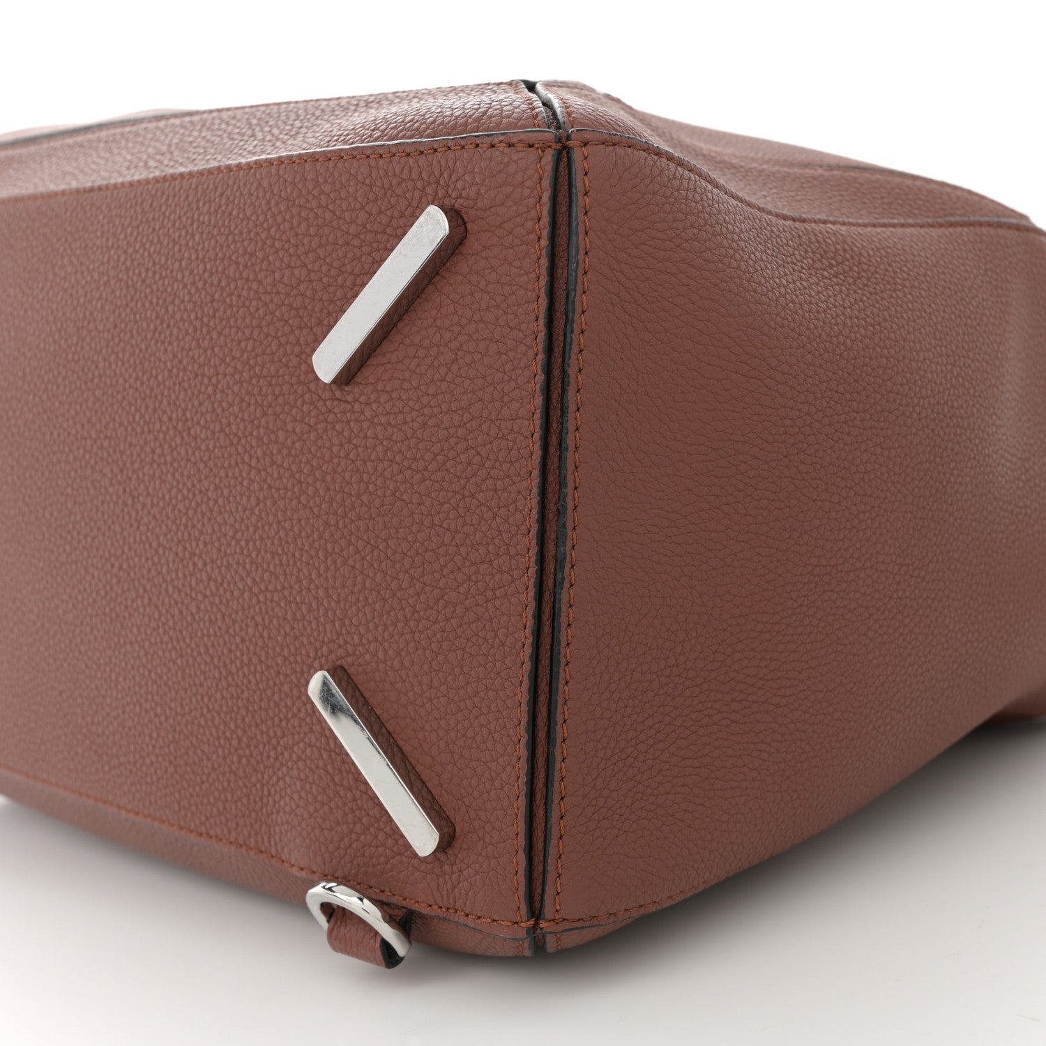 Loewe Grained Calfskin Large Puzzle Bag Brown 10 of 11