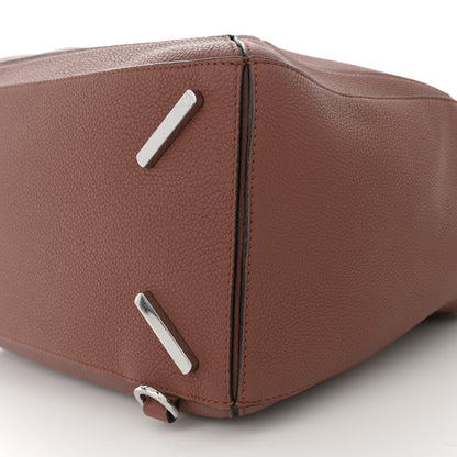 Loewe Grained Calfskin Large Puzzle Bag Brown 10 of 11