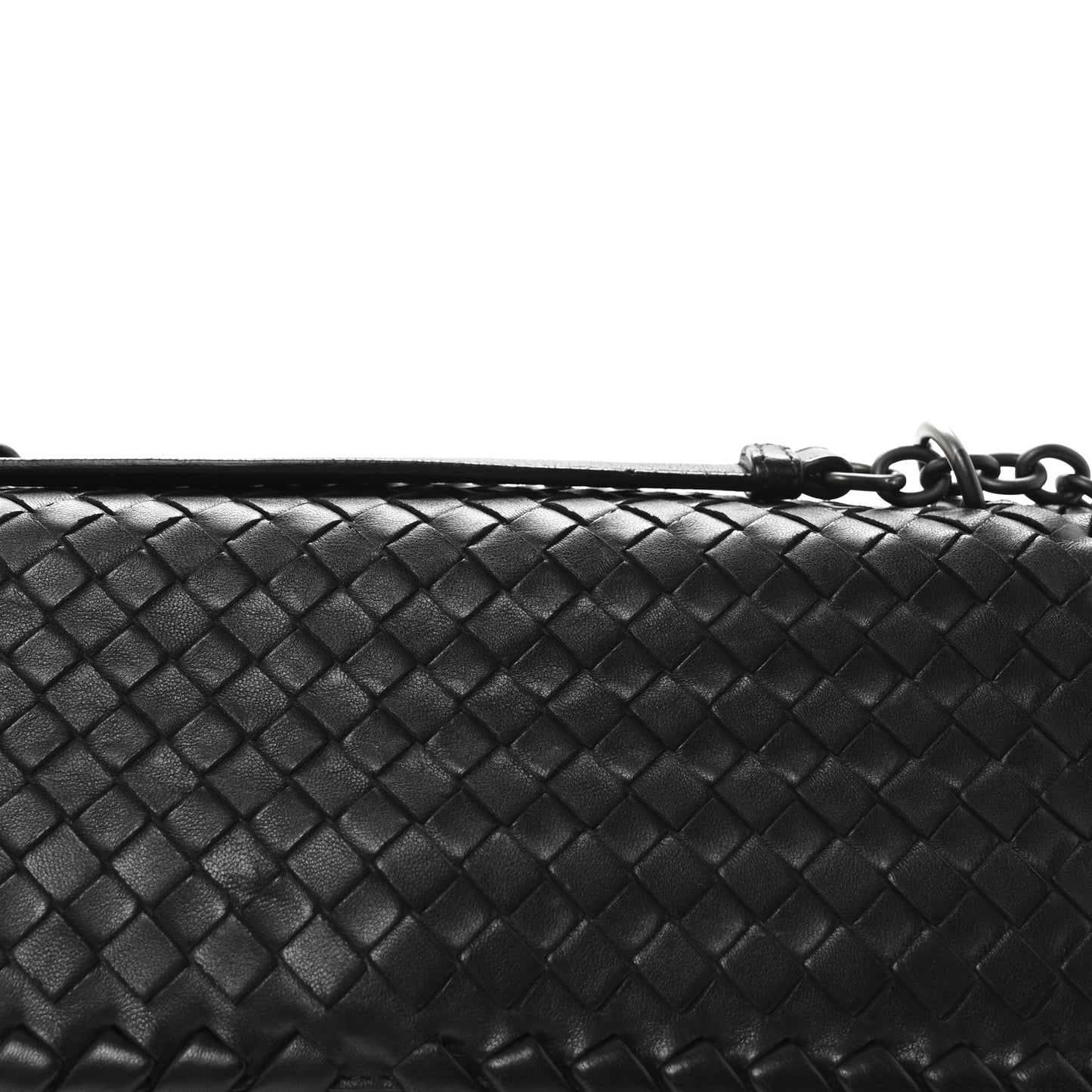 Nappa Intrecciato Large Olimpia Bag Black