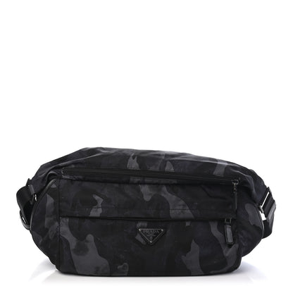Prada Tessuto Nylon Camouflage Belt Bag Fumo 1 of 10