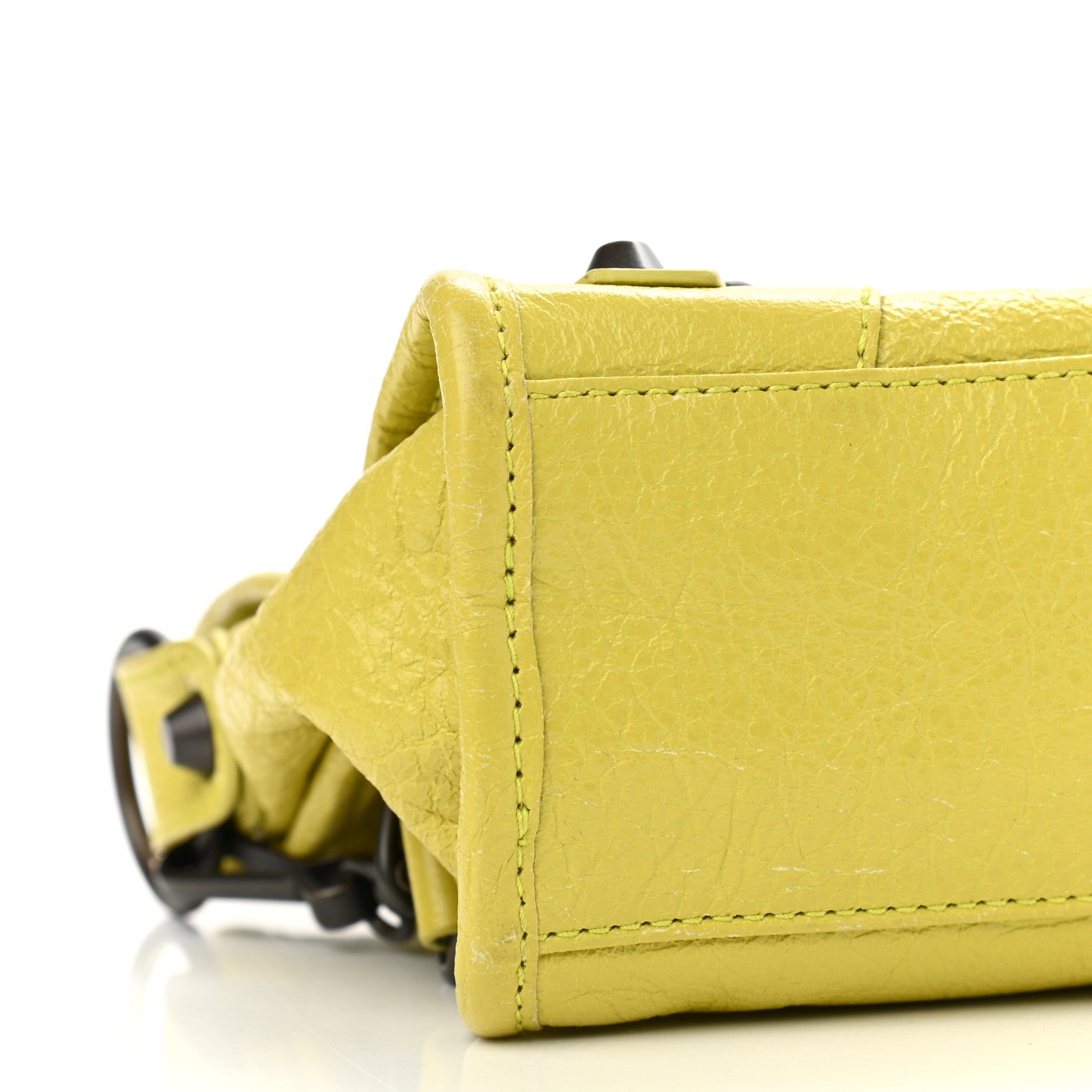 Balenciaga Agneau Classic Hardware Mini City Jaune Poussin 9 of 15