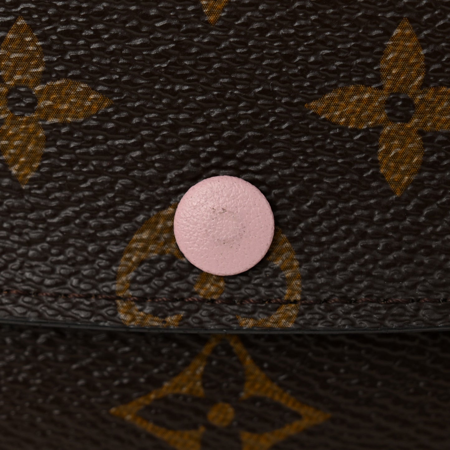 Monogram Emilie Wallet Rose Ballerine