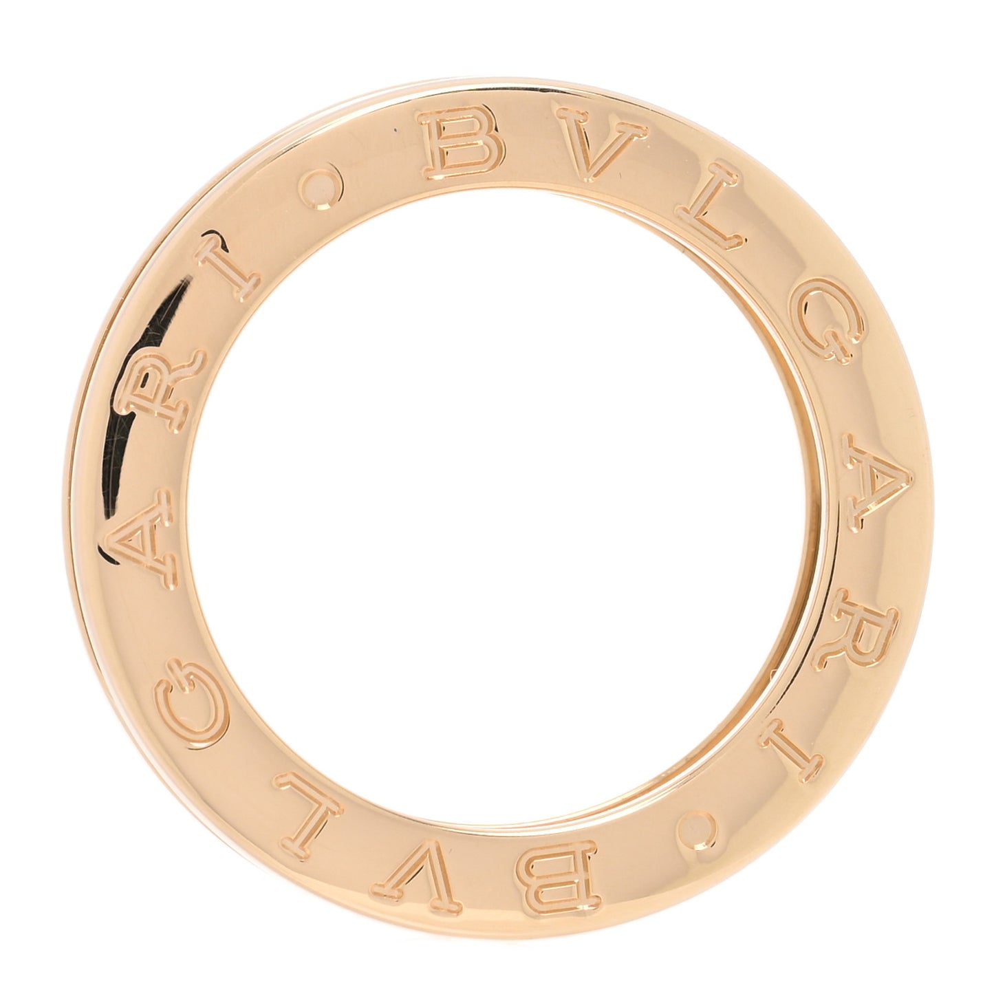 18K Yellow Gold B.Zero1 One-Band Ring 50 5.25