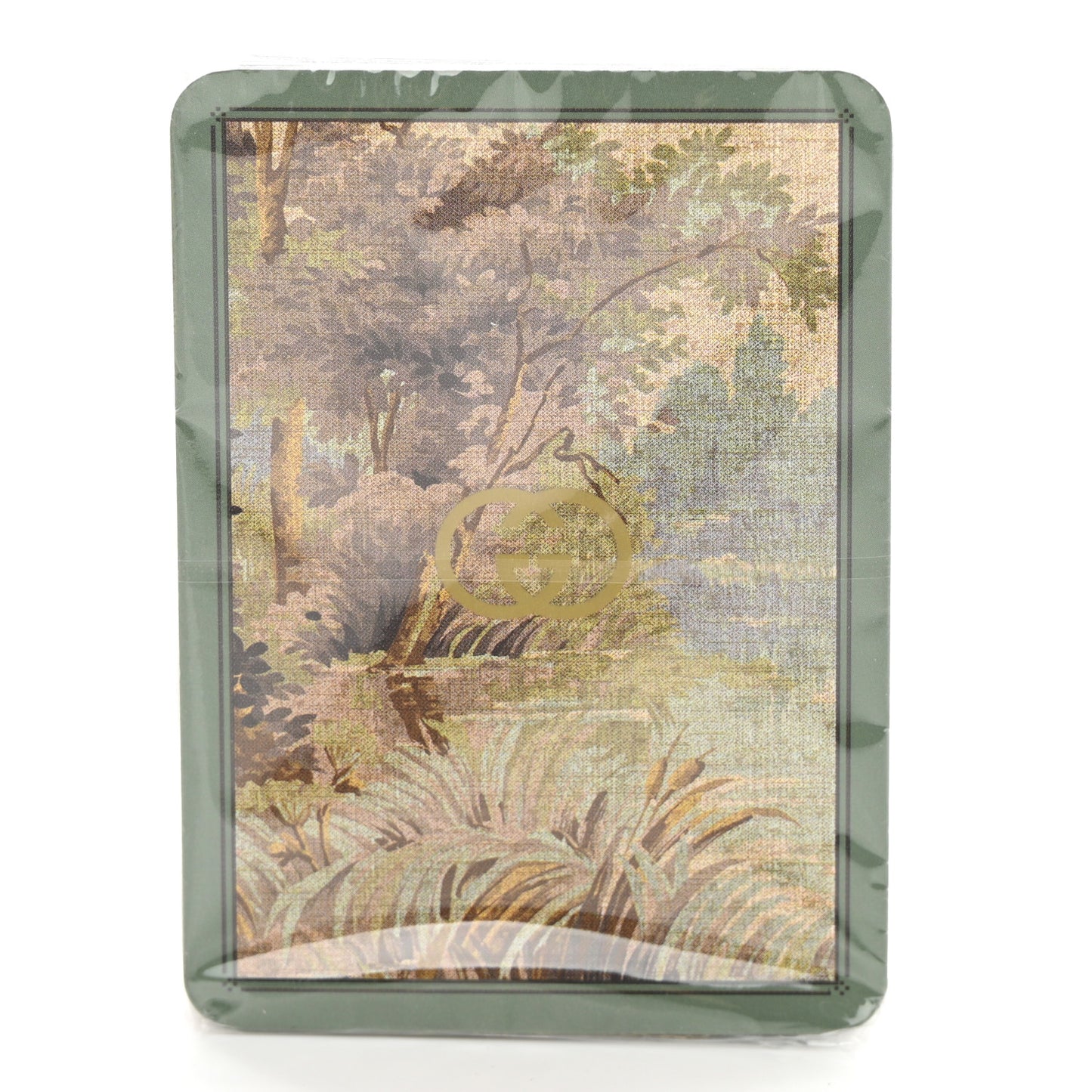 GG Supreme Monogram Web Ophidia Playing Card Case Beige New Acero