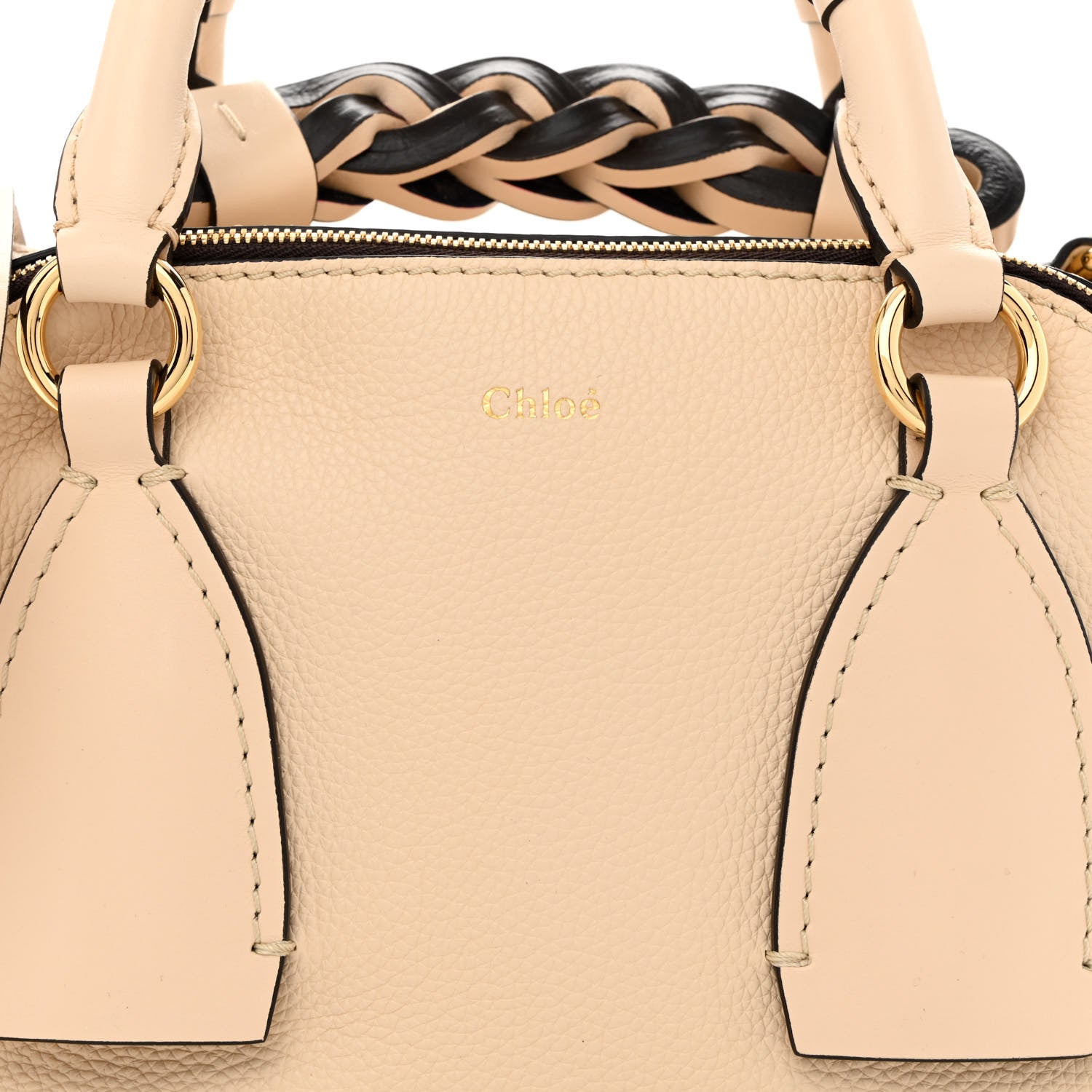 Chloe Calfskin Small Daria Sweet Beige 9 of 11