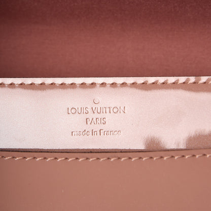 Louis Vuitton Patent Louise New Sobe Clutch Rose Velours 6 of 7