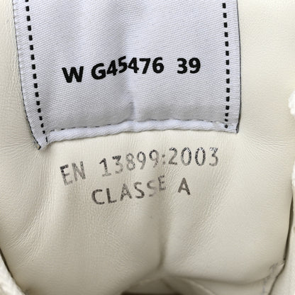 Chanel Calfskin Womens Roller Skates 39 White 8 of 9