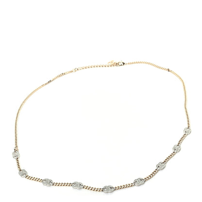 Chanel Crystal CC Chain Belt 90 Gold 1 of 5