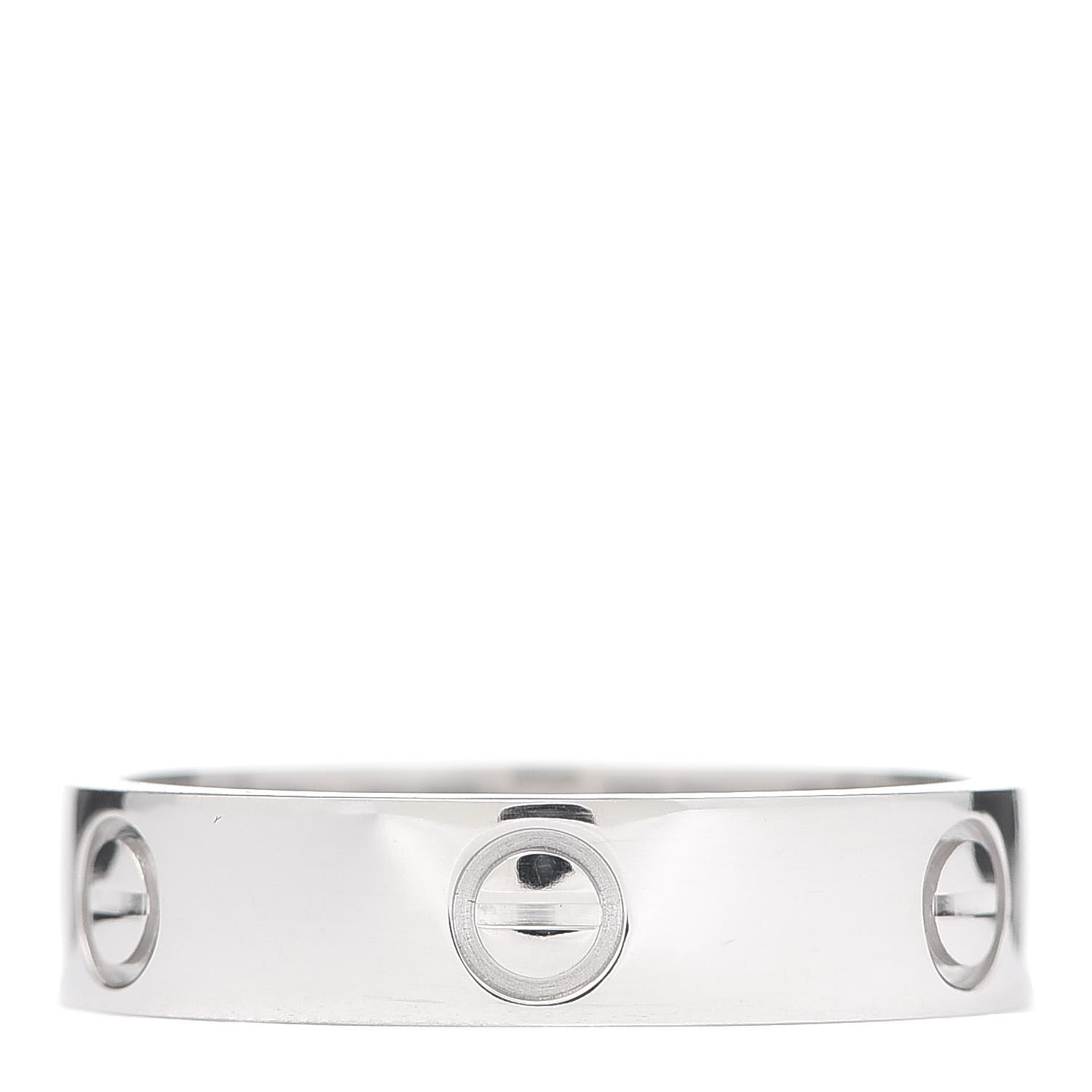 Cartier Platinum 5.5mm LOVE Ring 64 10.75 1 of 4
