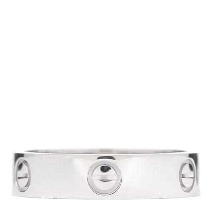Cartier Platinum 5.5mm LOVE Ring 64 10.75 1 of 4