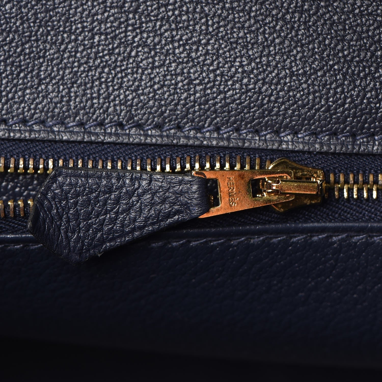 Hermes Togo Birkin 30 Bleu Nuit 26 of 33